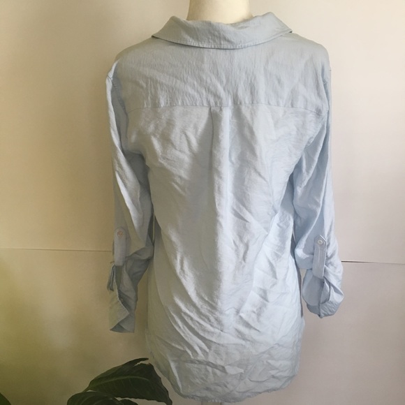 Two by Vince Camuto Rumple Utility Shirt - Picture 4 of 5